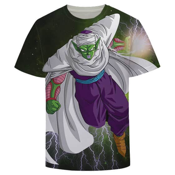 Green Z Fighter Super Warrior Piccolo Dragon Ball T Shirt Saiyan Stuff