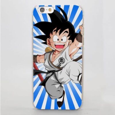 Dragon Ball Goku White Martial Art Gi Unique Design iPhone 4 5 6 7 8 Plus X Case