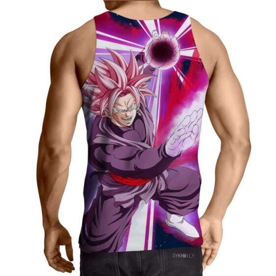 Dragon Ball Goku Black Zamasu Rose Super Saiyan Cool Design Tank Top