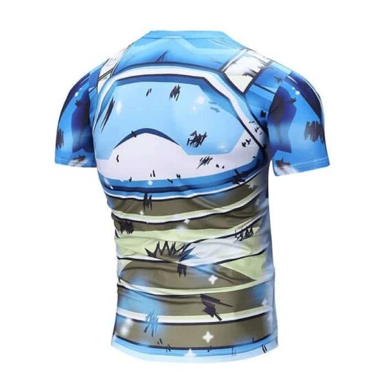 Dragon Ball Super Epic Vegeta Bruised Outfit Compression T-Shirt