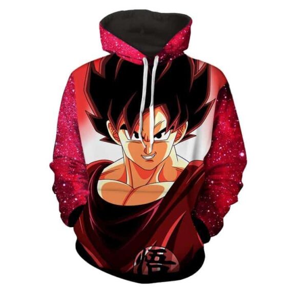 Dragon Ball Z The Remarkable & Amazing Son Goku Red Hoodie