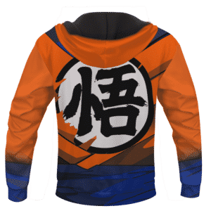 DBZ Super Saiyan 1 Goku Inspired Cosplay 3D Pullover Hoodie