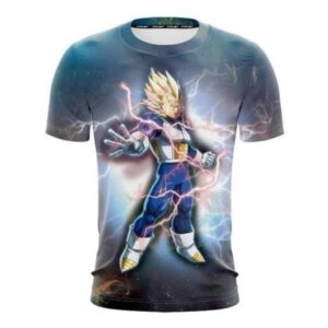 Dragon Ball Z The Legendary Vegeta In Super Saiyan 2 T-Shirt