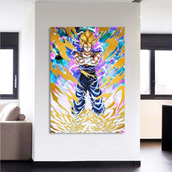 Dragon Ball Lighting Vegito Posture Dope 1Pc Canvas Print