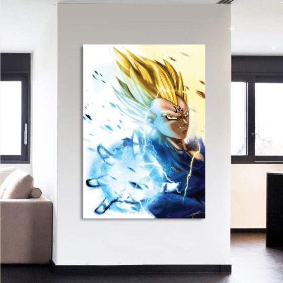Dragon Ball Majin Vegeta Portrait Fan Art 1Pc Canvas