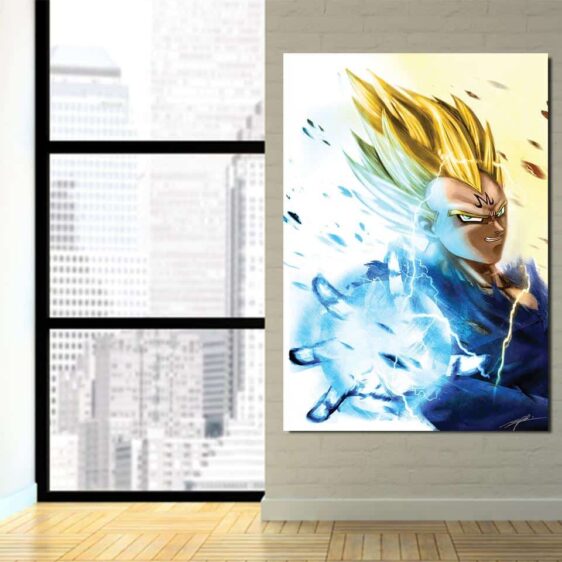 Dragon Ball Majin Vegeta Portrait Fan Art 1Pc Canvas