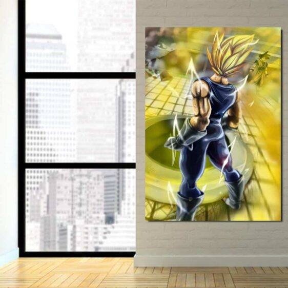 Dragon Ball Vegeta Powerful Back Portrait 1Pc Canvas