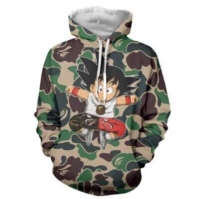 supreme kid goku hoodie