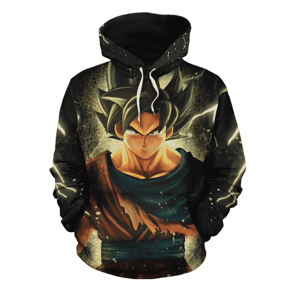 Dragon Ball Z The Remarkable Son Goku Black Pullover Hoodie - Saiyan Stuff