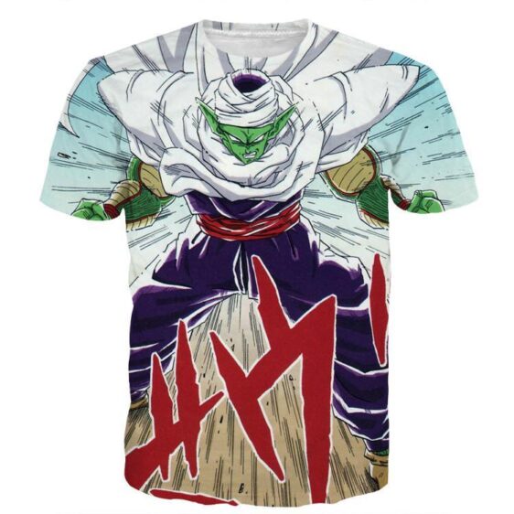 DBZ Evil King Piccolo Release Power Final Battle Fashion T-Shirt ...