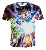 Dragon B Z Son Goku Powerful Kamehameha Released T-Shirt