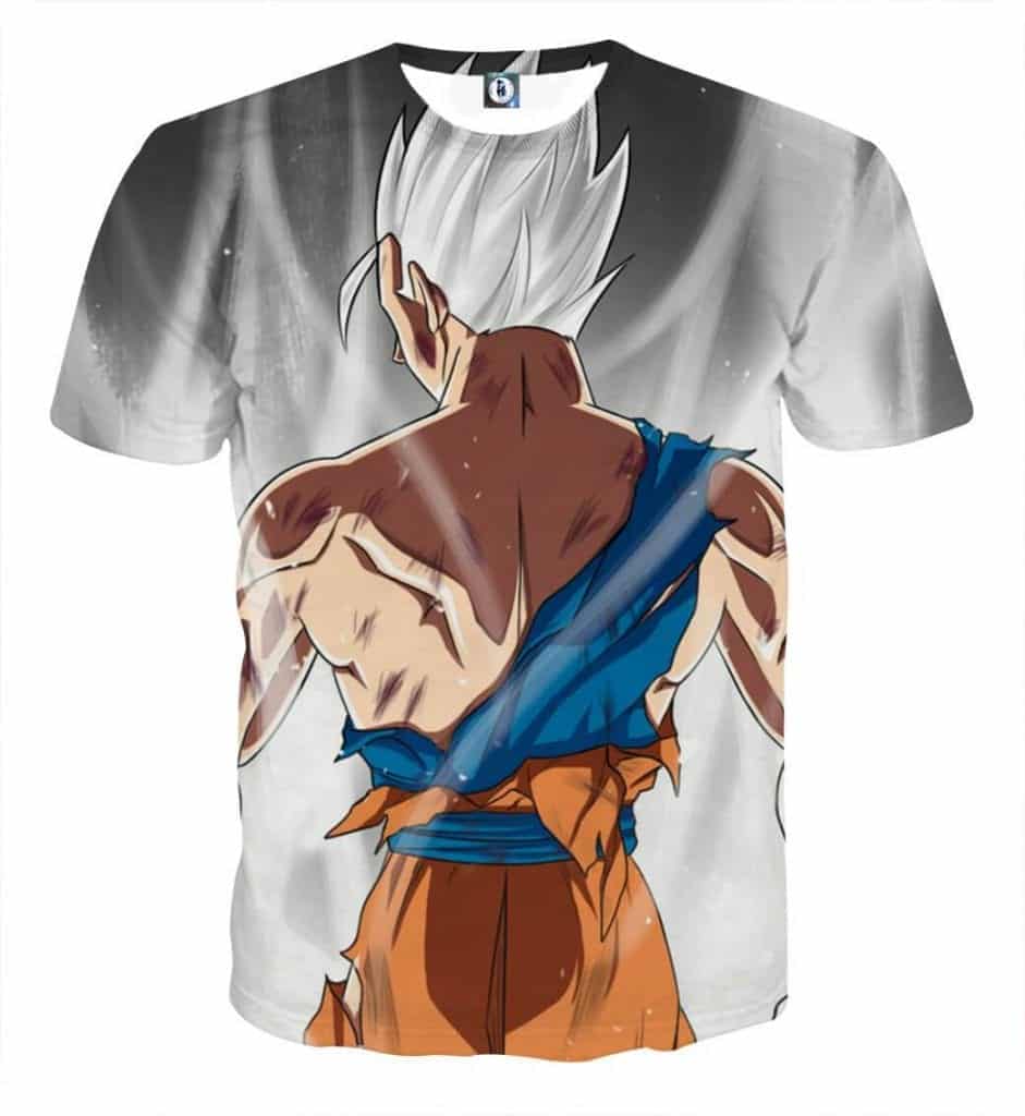 Dragon Ball Gogito 2 Blue Super Saiyan Kaioken Cool T-Shirt - Saiyan Stuff