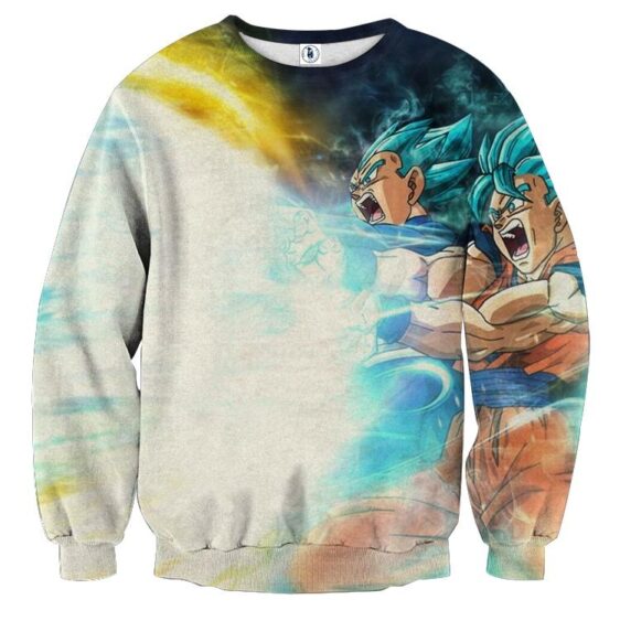 Dragon Ball Goku 2 Vegeta 2 Super Saiyan Kaioken Epic Sweater