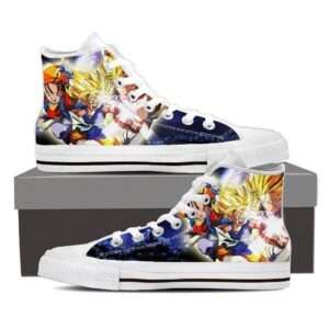 Dragon Ball Goku Kid Super Saiyan Fan Art Theme Casual Wear Sneaker Shoes