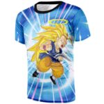 Dragon Ball Goten Super Saiyan SSJ3 Angle Aura Simple Design T-Shirt