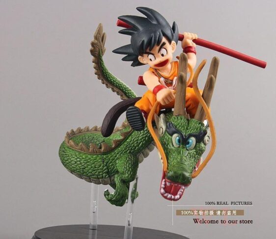 Dragon Ball Son Goku & Shenron Dragon Riding Action Figure 14cm - Saiyan Stuff