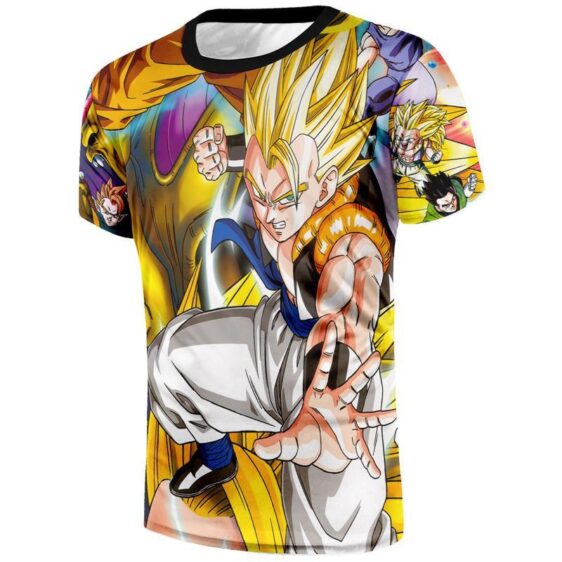 Dragon Ball Super Gogeta Super Saiyan Fusion Streetwear Design T-Shirt