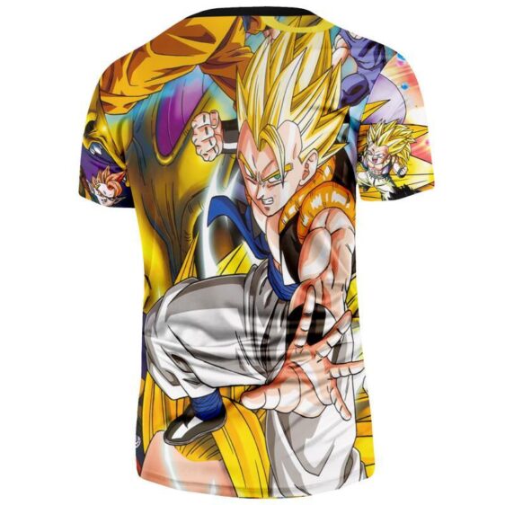 Dragon Ball Super Gogeta Super Saiyan Fusion Streetwear Design T-Shirt