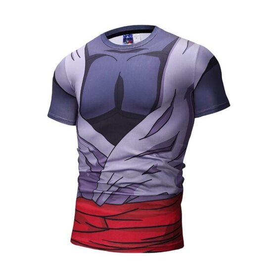Dragon Ball Super Goku Black Torn Up Wounded Compression T-Shirt