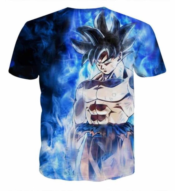 Dragon Ball Super Goku Ultra Instinct Blue Cool Casual T-Shirt