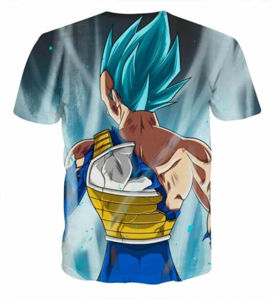 Dragon Ball Vegeta Blue Super Saiyan Epic Streetwear T-Shirt - Saiyan Stuff