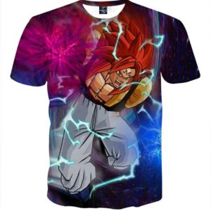 Dragon Ball Z Marvelous Majin Gogeta Super Saiyan 4 T-Shirt