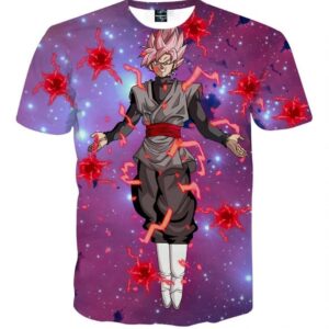 Dragon Ball Z Son Goku Black Super Saiyan Rose Form T-Shirt