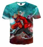 Dragon Ball Z Son Goku Versus Jiren The Gray Supreme T-Shirt
