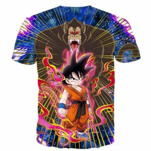 Great Ape Monkey Kid Goku Galaxy High-Quality Battle 3D T- Shirt - Saiyan Stuff - 2