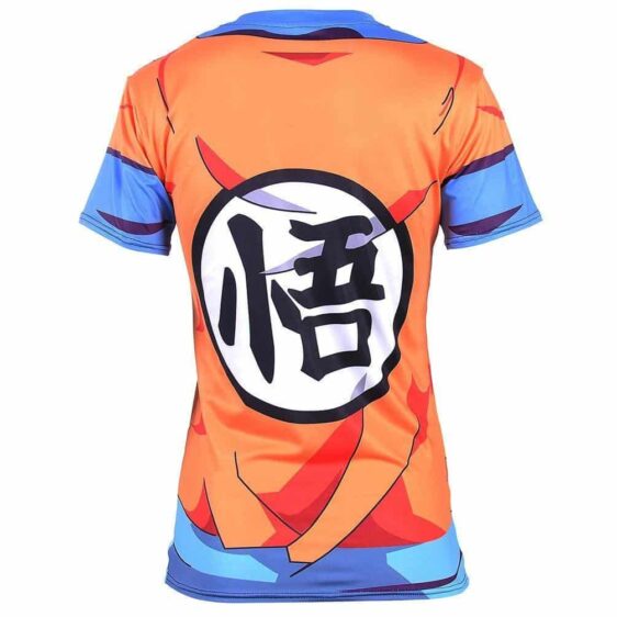 King Kai Training Go Symbol Goku Namek Uniform 3D Women Fitness T-Shirt
