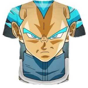 Super Saiyan God Super Saiyan Blue Vegeta Cool T-Shirt - Saiyan Stuff