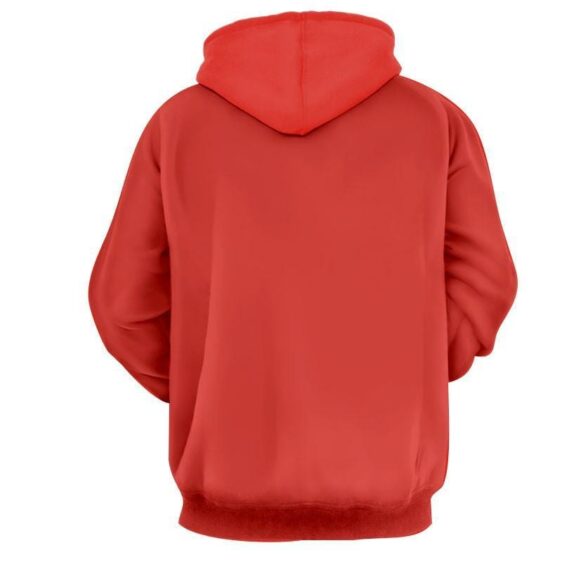 Supreme Villain Perfect Cell Red Simple Streetwear Hoodie
