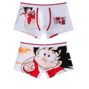 Dragon Ball Z Kid Goku Riding Flying Nimbus Boxer Shorts
