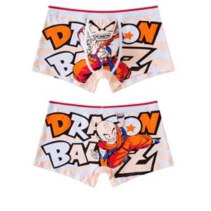 Dragon Ball Z Krillin Fighting Stance Boxer Shorts