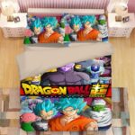Dragon Ball Super Son Goku & Hit Team Battle Bedding Set