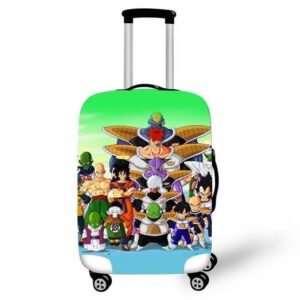 DBZ Main Characters With Ginyu Forces Luggage Cover