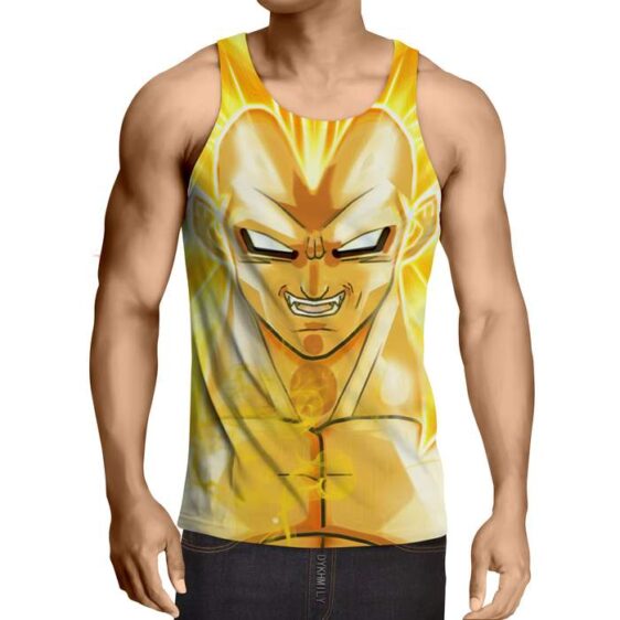 Dragon Ball Vegeta Blue Super Saiyan Epic Fitness Tank Top - Saiyan Stuff