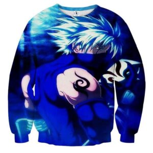 Hatake Kakashi Naruto Japanese Anime Powerful Art Sweatshirt