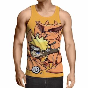 Naruto And His Fox Fanfiction Japanese Anime Cool Tank Top