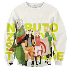 Naruto Sakura Jiraiya Tsunade Cartoon Style Sweatshirt