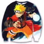 Naruto Uzumaki Cool 3D Full Print Crewneck Sweatshirt