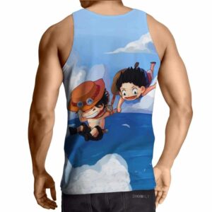 Anime workout tank tops