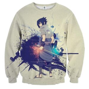 Sasuke Uchiha Art Work Design Japan Anime Dope Sweatshirt