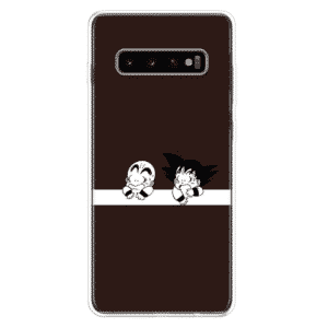 DBZ Young Goku and Krillin Samsung Galaxy S10 Case
