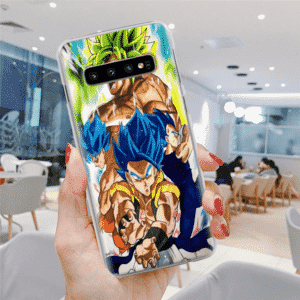 Dragon Ball Z Gogeta & Broly Battle Samsung Galaxy S10 Case