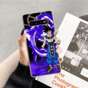 Dragon Ball Z Goku & Purple Dragon Samsung Galaxy S10 Case
