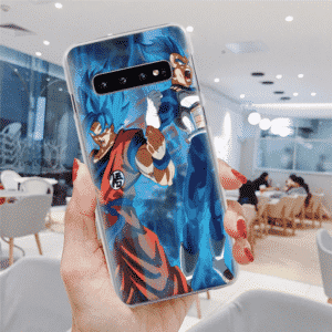 Dragon Ball Z Goku & Vegeta Power Up Samsung Galaxy S10 Case
