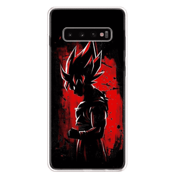 Goku Bloody Image Samsung Galaxy S10 (S10 Plus & S10E) Case