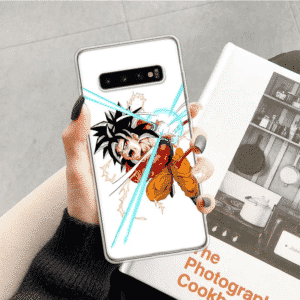 Goku Powerful Kamehameha Attack Samsung Galaxy S10 Case