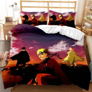 Naruto Sage Mode Sasuke And Sakura Dusk View Bedding Set